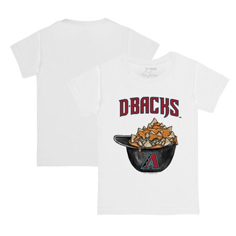 Infant Arizona Diamondbacks Tiny Turnip White Nacho Helmet T-Shirt