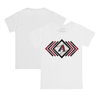 Infant Arizona Diamondbacks Tiny Turnip White Prism Arrows T-Shirt