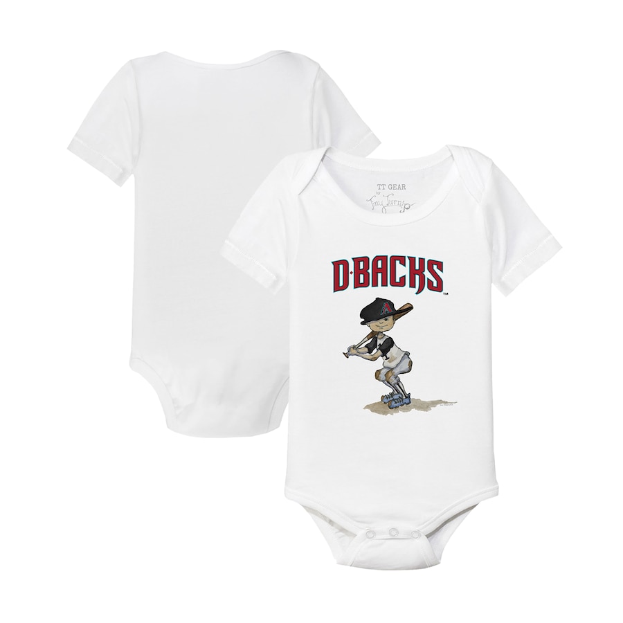 Infant Arizona Diamondbacks Tiny Turnip White Slugger Bodysuit