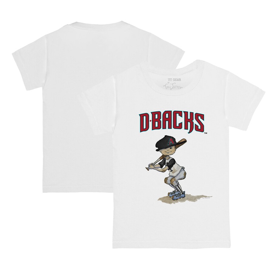 Infant Arizona Diamondbacks Tiny Turnip White Slugger T-Shirt