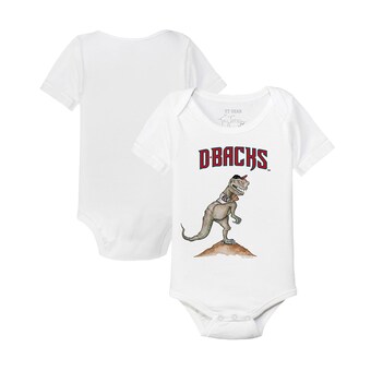 Infant Arizona Diamondbacks Tiny Turnip White TT Rex Bodysuit