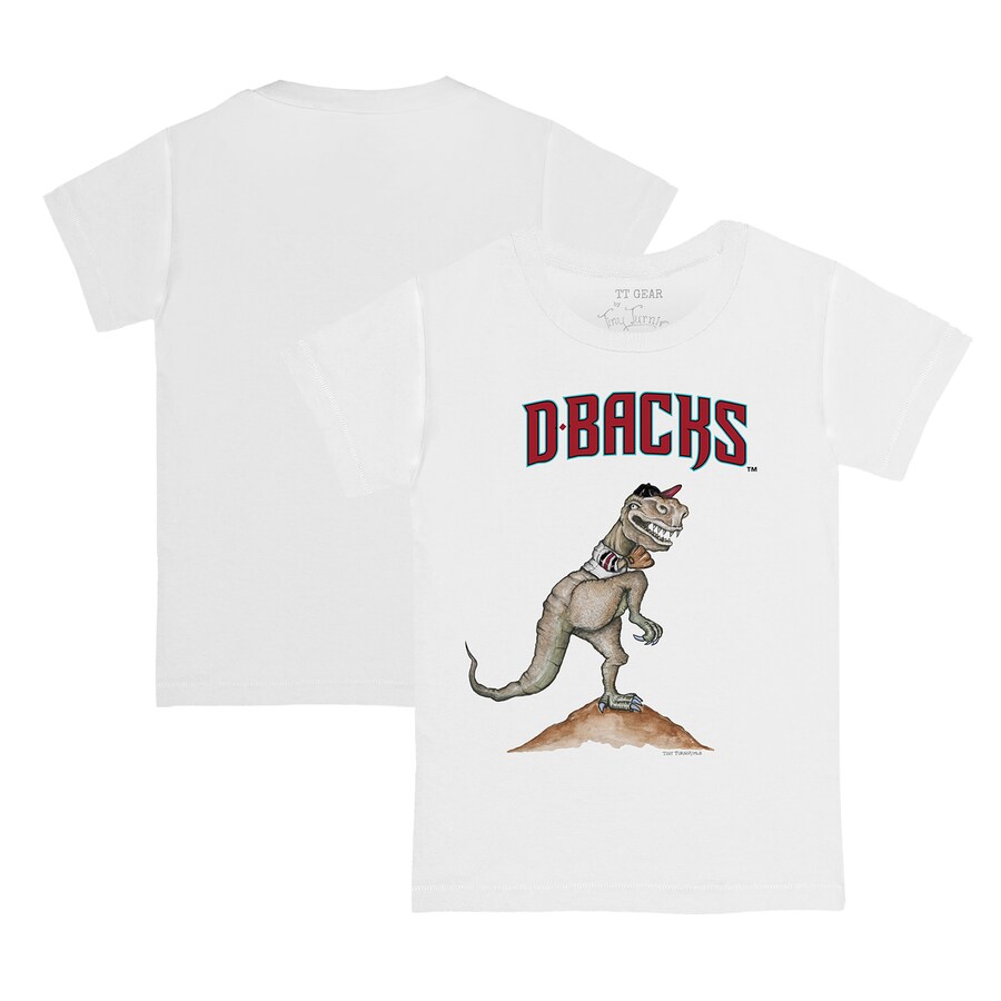 Infant Arizona Diamondbacks Tiny Turnip White TT Rex T-Shirt