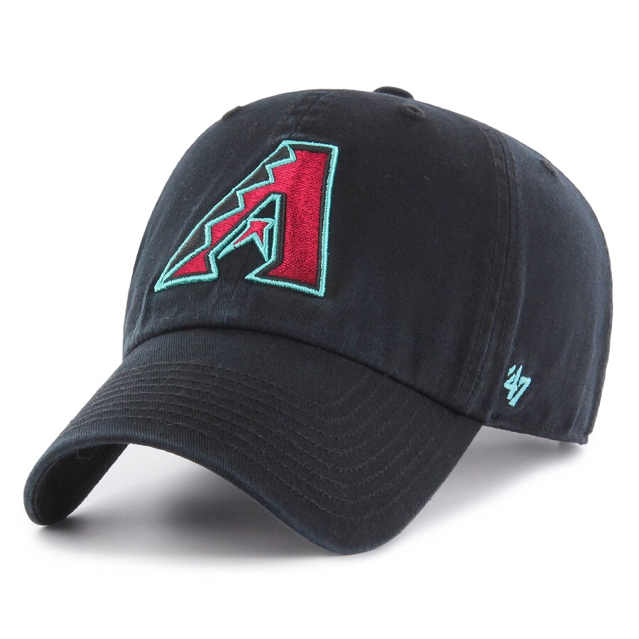 Men's Arizona Diamondbacks '47 Black Clean Up Adjustable Hat