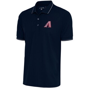 Men's Arizona Diamondbacks  Antigua Navy/White Patriotic Affluent Polo