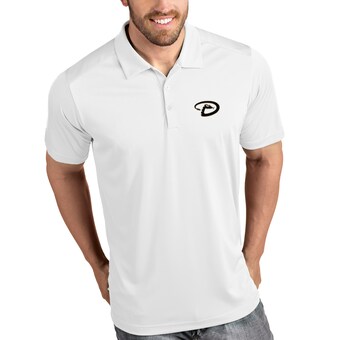 Men's Arizona Diamondbacks Antigua White Tribute Polo