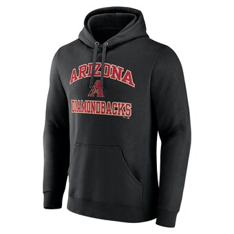 Men's Arizona Diamondbacks Black Heart & Soul Pullover Hoodie