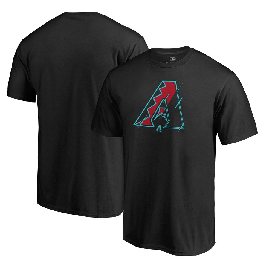 Men's Arizona Diamondbacks Black X-Ray T-Shirt