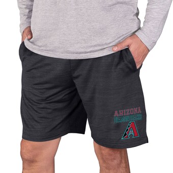 Men's Arizona Diamondbacks Concepts Sport Charcoal Bullseye Knit Jam Shorts