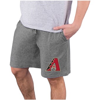 Men's Arizona Diamondbacks  Concepts Sport Charcoal Quest Knit Jam Shorts