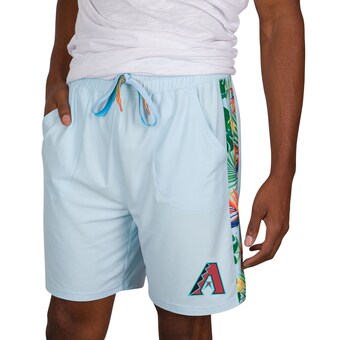 Men's Arizona Diamondbacks Concepts Sport Light Blue Curate Knit Shorts