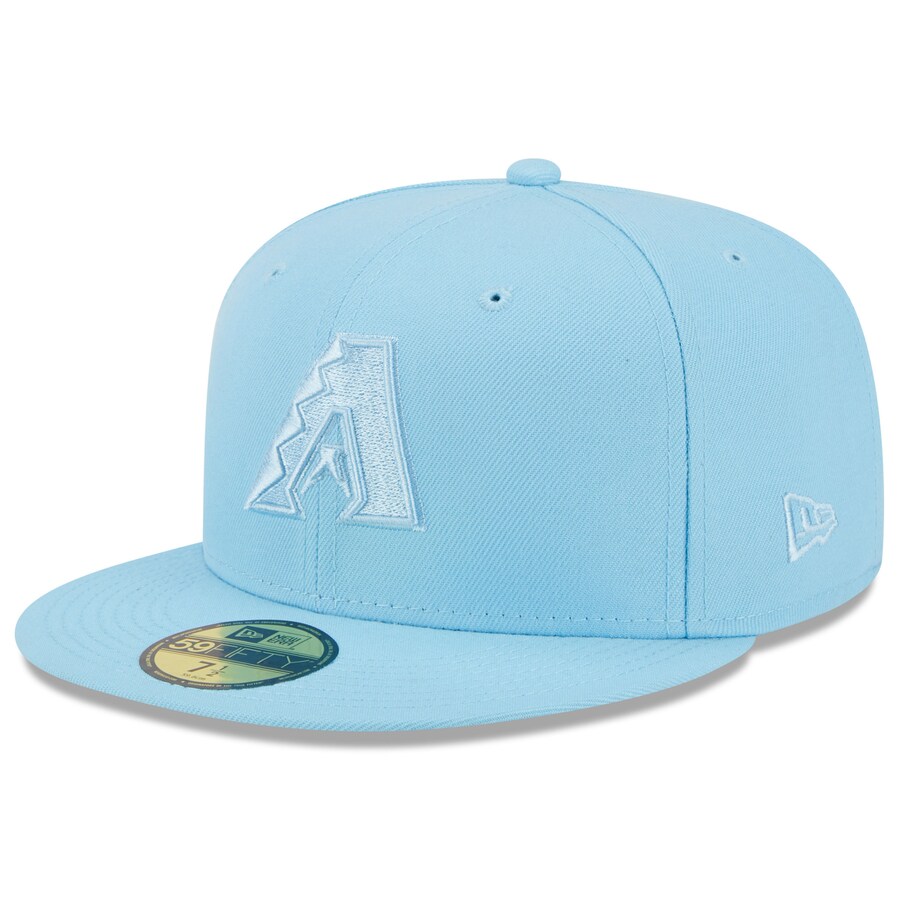 Men's Arizona Diamondbacks New Era Light Blue 2023 Spring Color Basic 59FIFTY Fitted Hat