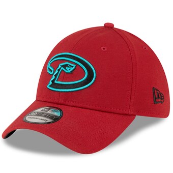 Men's Arizona Diamondbacks  New Era Red Alternate Team Classic 39THIRTY Flex Hat