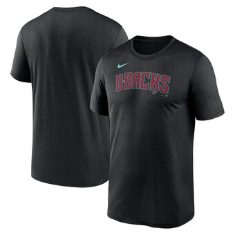 Men's Arizona Diamondbacks Nike Black Fuse Legend T-Shirt