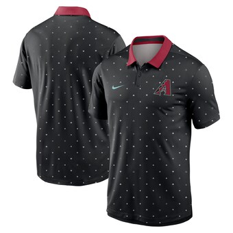 Men's Arizona Diamondbacks Nike Black Legacy Icon Vapor Performance Polo