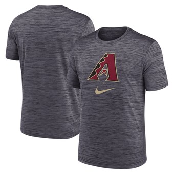 Men's Arizona Diamondbacks Nike Black Logo Velocity Performance T-Shirt