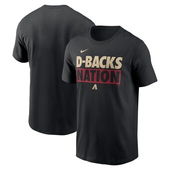 Men's Arizona Diamondbacks Nike Black Rally Rule T-Shirt