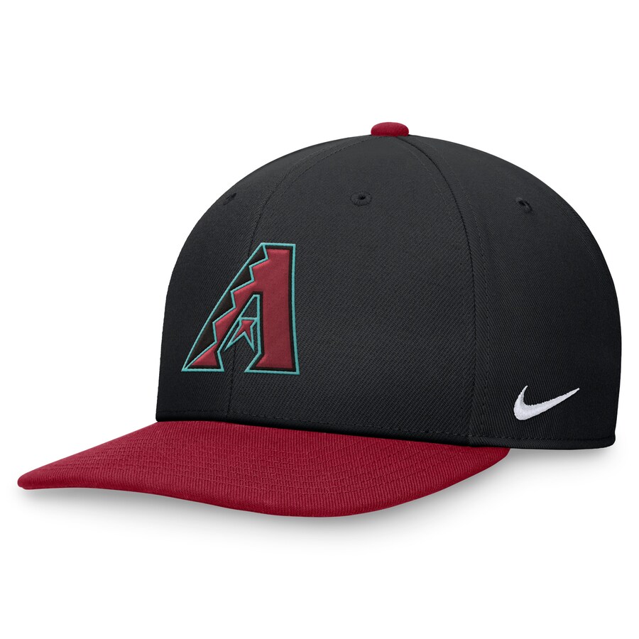 Men's Arizona Diamondbacks Nike Black/Red Evergreen Two-Tone Snapback Hat