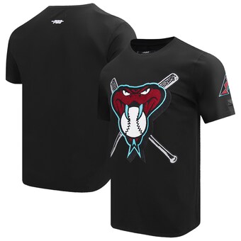 Men's Arizona Diamondbacks  Pro Standard Black Mash Up T-Shirt