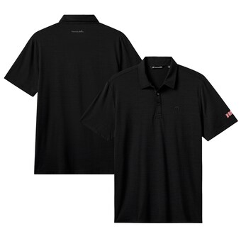 Men's Arizona Diamondbacks TravisMathew Black The Heater Polo