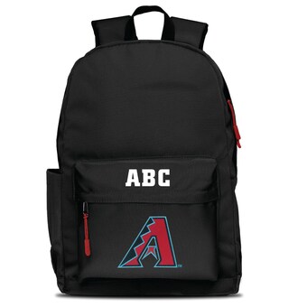 Arizona Diamondbacks MOJO Black Personalized Campus Laptop Backpack