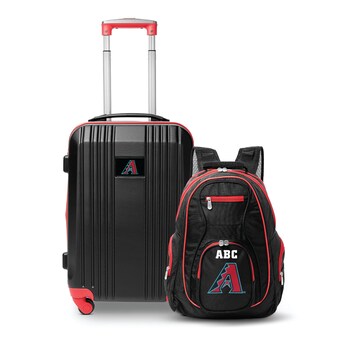 Arizona Diamondbacks MOJO Gray Personalized Campus Laptop Backpack