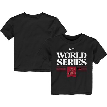 Toddler Arizona Diamondbacks  Nike Black 2023 World Series Authentic Collection T-Shirt