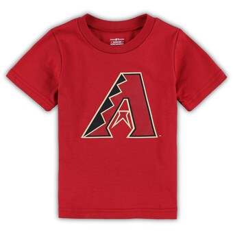 Toddler Arizona Diamondbacks Red Team Crew Primary Logo T-Shirt