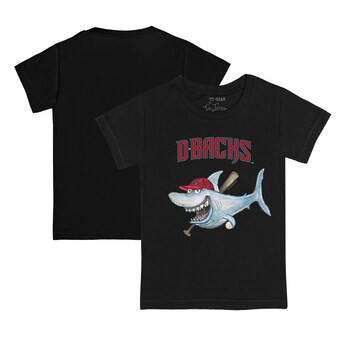 Toddler Arizona Diamondbacks Tiny Turnip Black Shark T-Shirt