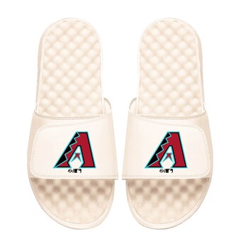 Unisex Arizona Diamondbacks ISlide Cream Primary Logo Slide Sandals