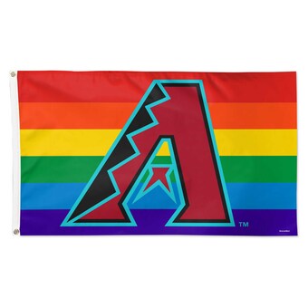 Arizona Diamondbacks WinCraft 3' x 5' Pride Deluxe Single-Sided Flag