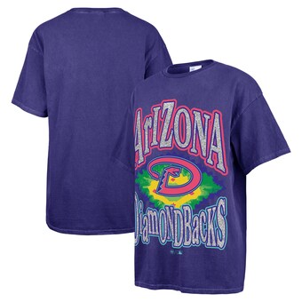 Women's Arizona Diamondbacks '47 Navy Flashing Lights Boyfriend T-Shirt