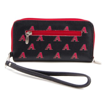 Women's Arizona Diamondbacks Zip-Around Wristlet Wallet