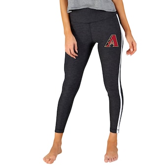 Women's Arizona Diamondbacks Concepts Sport Charcoal/White Centerline Knit Leggings