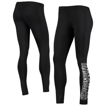 Women's Arizona Diamondbacks G-III 4Her by Carl Banks Black Stadium Lightweight Leggings