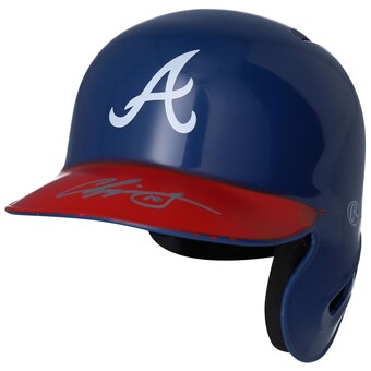 Autographed Atlanta Braves Chipper Jones Fanatics Authentic Mini Batting Helmet