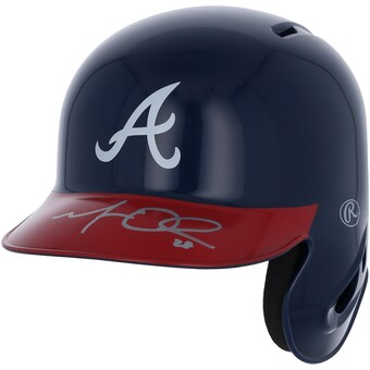 Matt Olson Atlanta Braves Autographed Fanatics Authentic Mini Batting Helmet