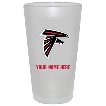 Atlanta Falcons 16oz. Frosted Personalized Pint Glass