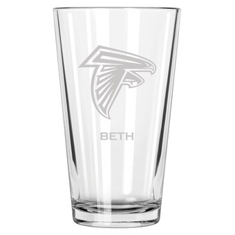 Atlanta Falcons 16oz. Personalized Etched Pint Glass