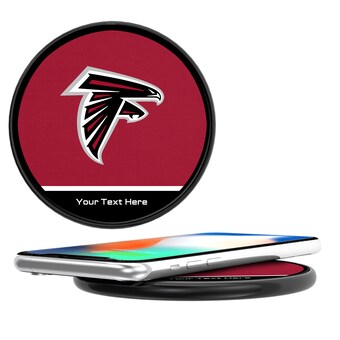 Atlanta Falcons Personalized 10-Watt Wireless Phone Charger