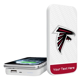 Atlanta Falcons Personalized 5000 mAh Wireless Powerbank