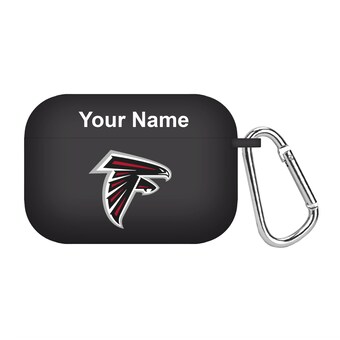 Atlanta Falcons Black Personalized AirPods Pro Case Cover