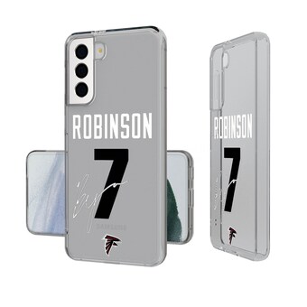 Atlanta Falcons Bijan Robinson Keyscaper Galaxy Clear Case