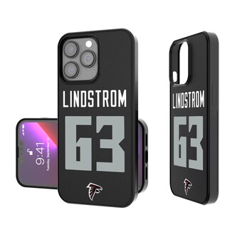 Atlanta Falcons Chris Lindstrom Keyscaper iPhone Bump Case