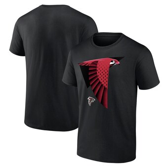 Men's Atlanta Falcons  Fanatics Black 2024 NFL Draft Illustrated T-Shirt