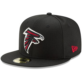 Men's Atlanta Falcons New Era Black Omaha 59FIFTY Fitted Hat