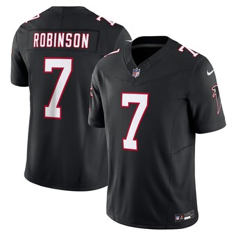 Men's Atlanta Falcons Bijan Robinson Nike Black Alternate Vapor F.U.S.E. Limited Jersey