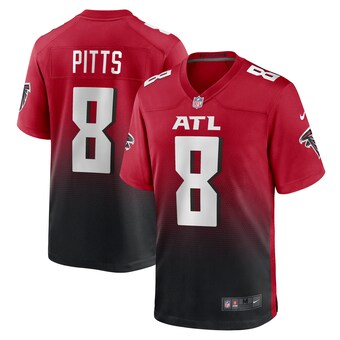 Men's Atlanta Falcons Kyle Pitts Nike Red Alternate Game Jersey