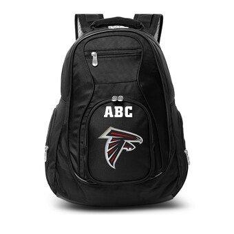 Atlanta Falcons MOJO Black Personalized Premium Laptop Backpack