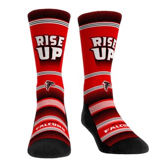 Atlanta Falcons Rock Em Socks Team Slogan Crew Socks