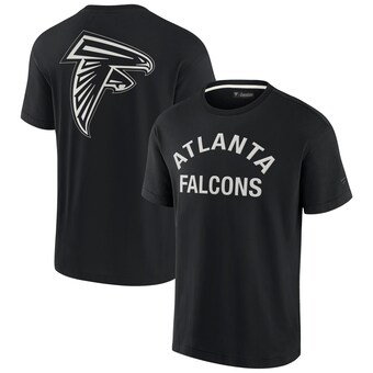 Unisex Atlanta Falcons Fanatics Black Elements Super Soft Short Sleeve T-Shirt